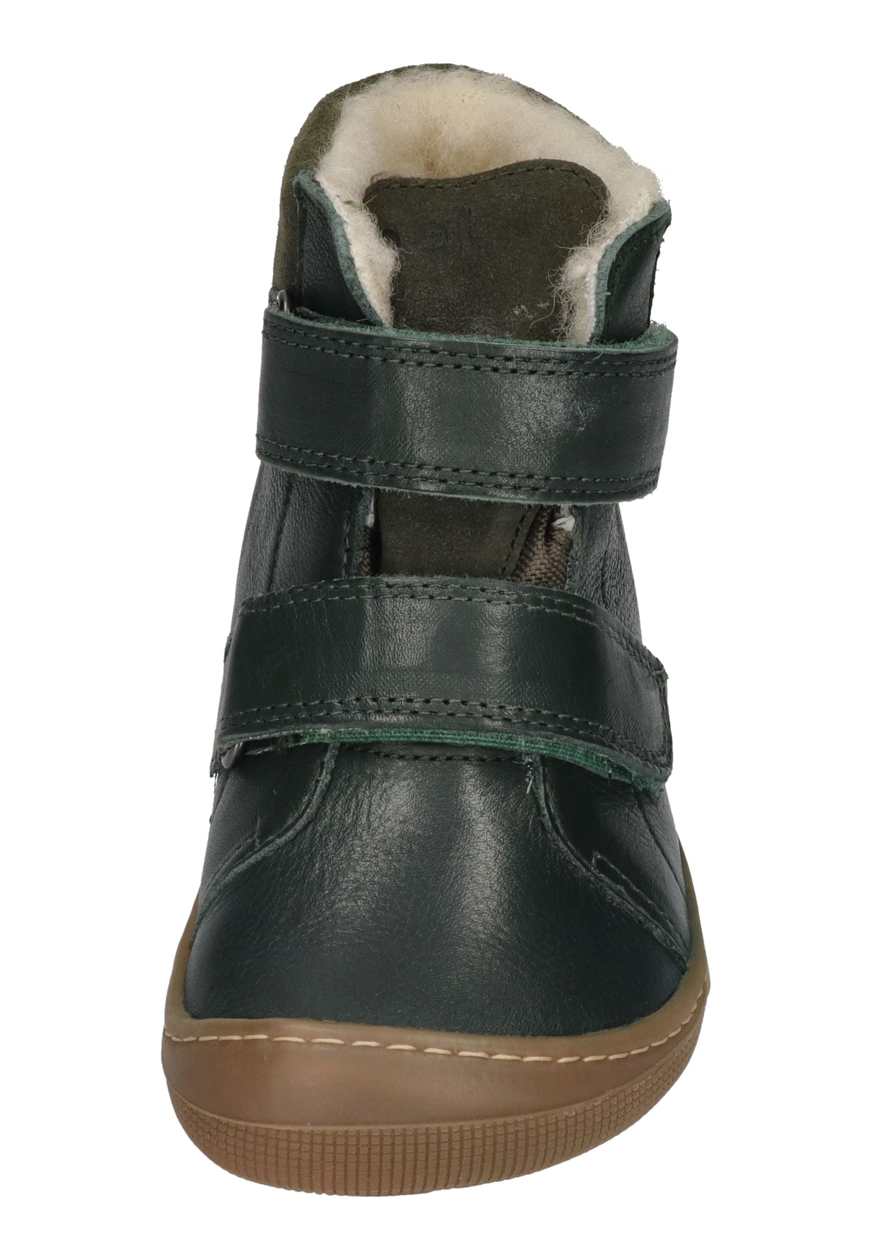 KOEL Barefoot Kinderstiefel - EMIL NAPA WOOL - green