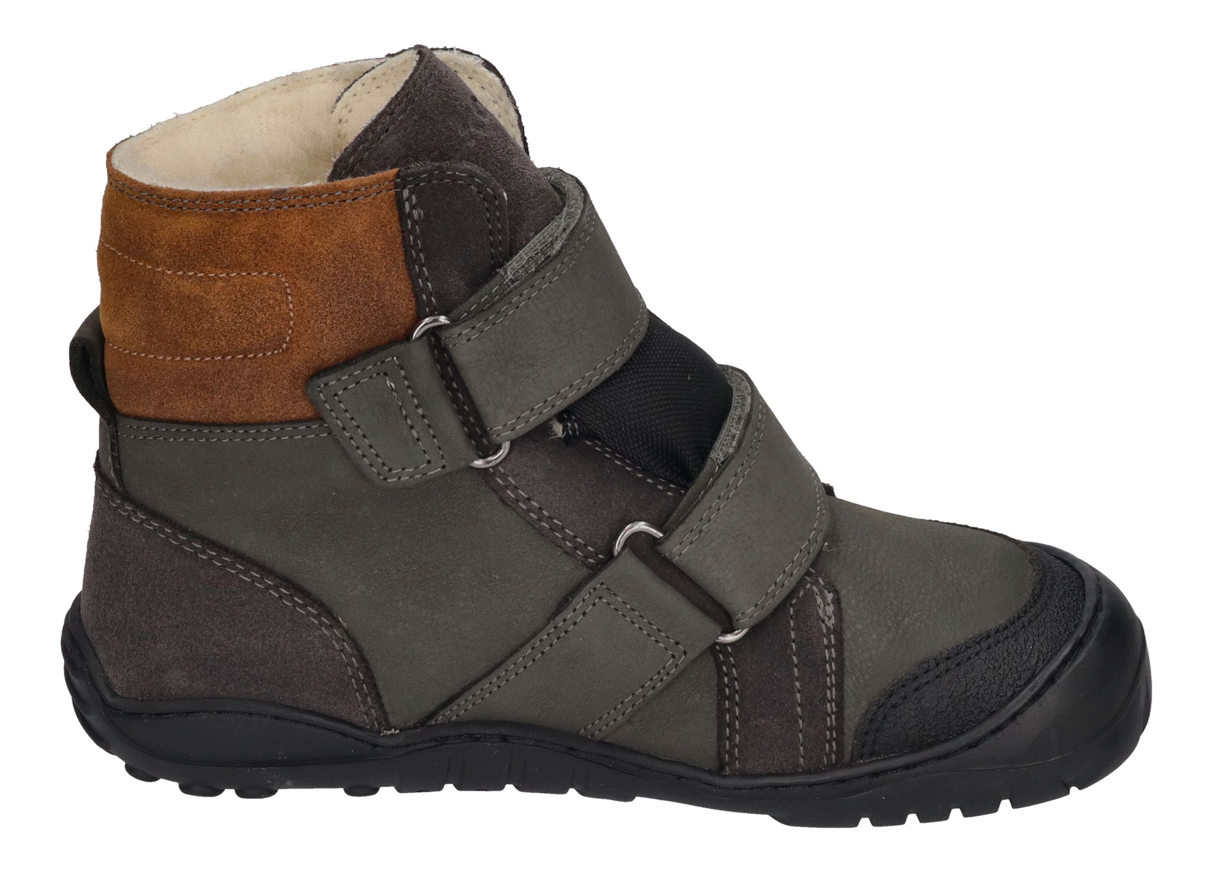 KOEL Barefoot Teenager Stiefel MILO 2.0 HYDRO WP dark grey