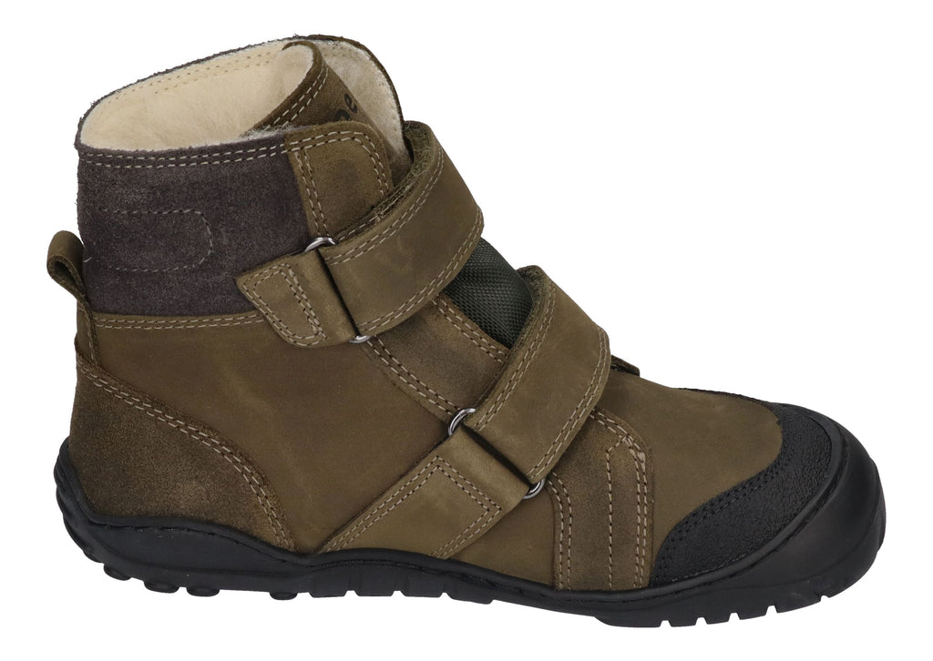 KOEL Barefoot Teenager Boots MILO 2.0 HYDRO WP khaki
