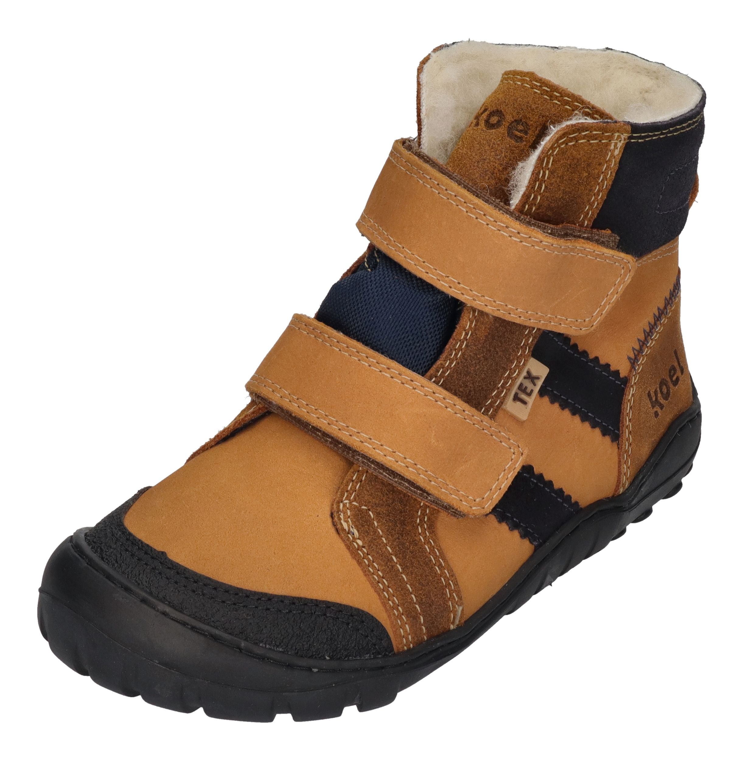 KOEL Barefoot Teenager Boots - MILO 2.0 HYDRO WP miel