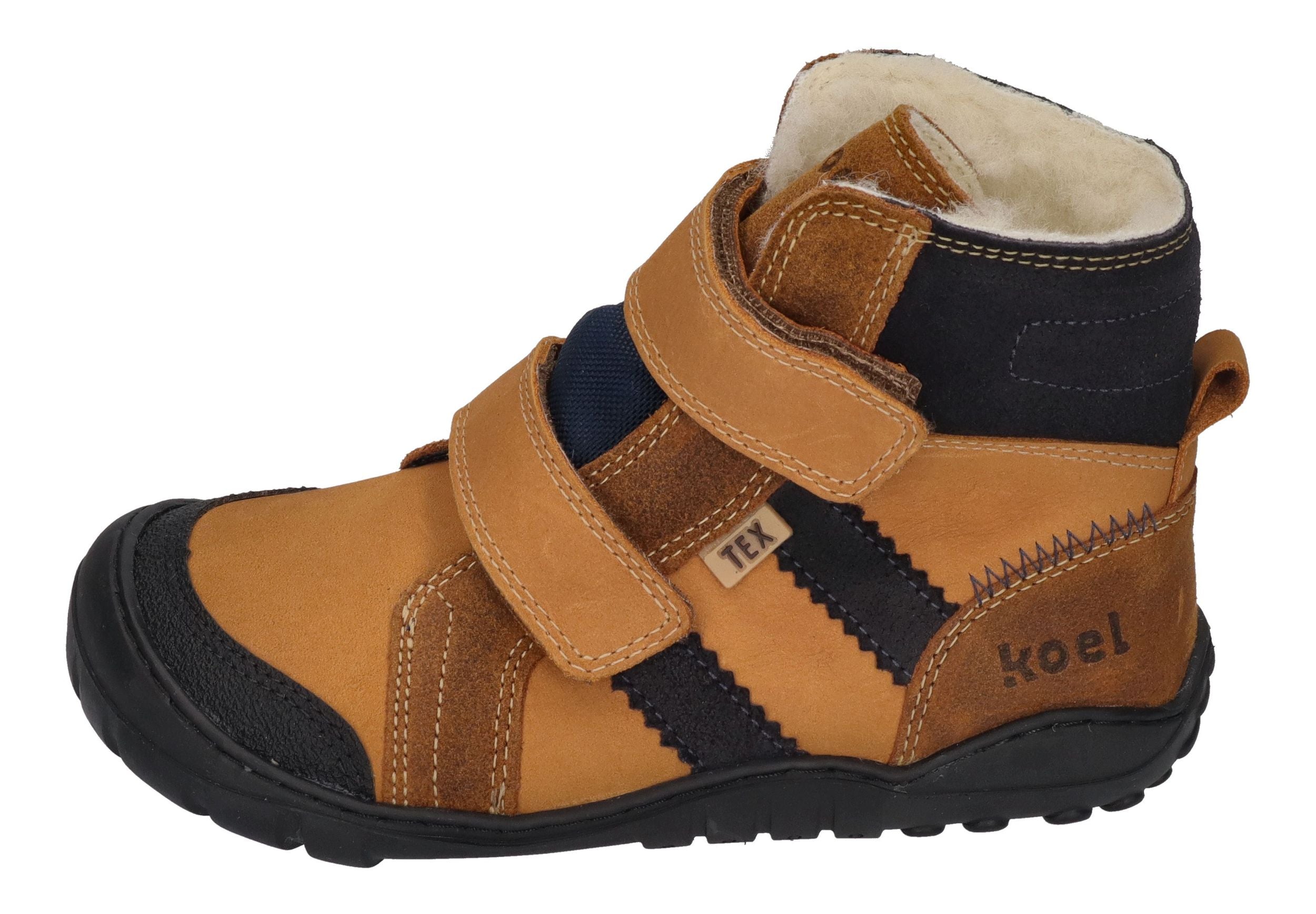 KOEL Barefoot Teenager Boots - MILO 2.0 HYDRO WP miel