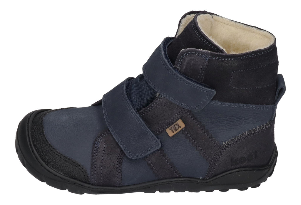 KOEL Barefoot Teenager Boots MILO 2.0 HYDRO WP navy
