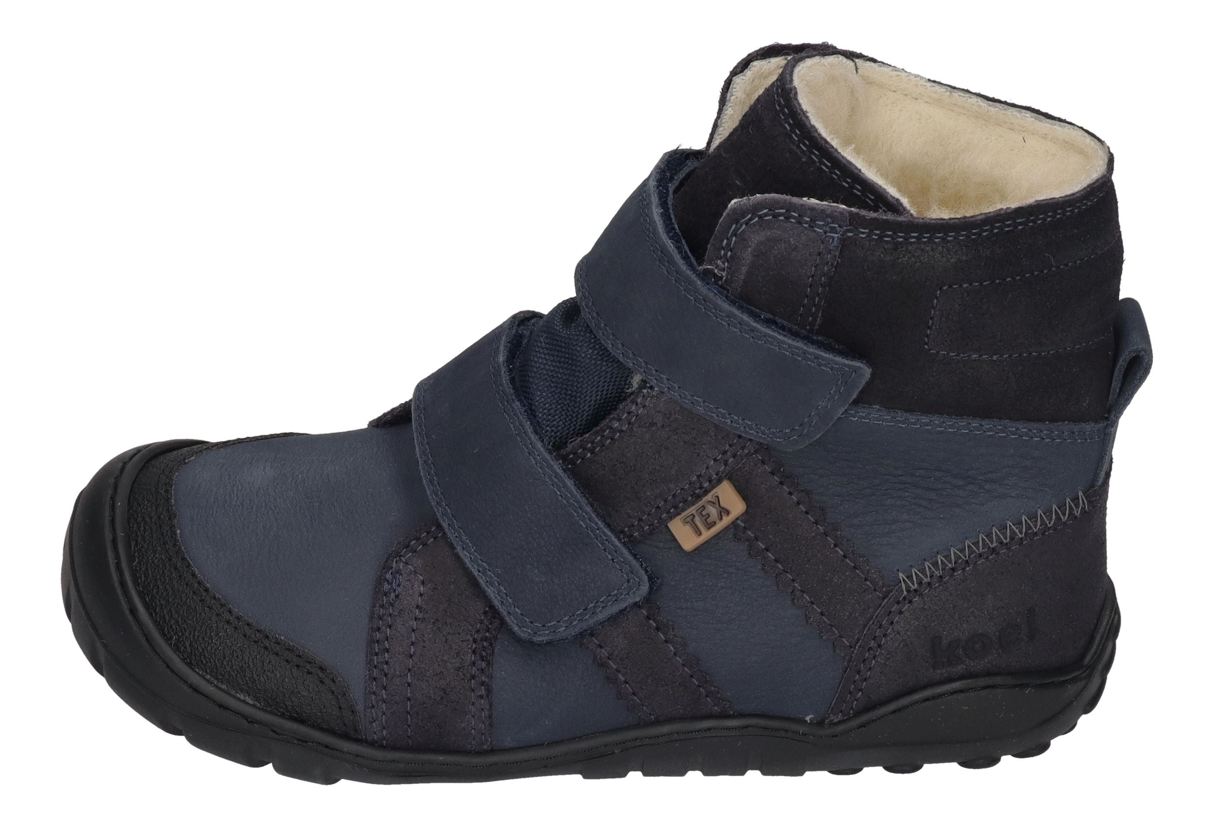 KOEL Barefoot Teenager Boots MILO 2.0 HYDRO WP navy