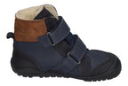 KOEL Barefoot Teenager Boots MILO 2.0 HYDRO WP navy cognac