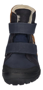 KOEL Barefoot Teenager Boots MILO 2.0 HYDRO WP navy cognac