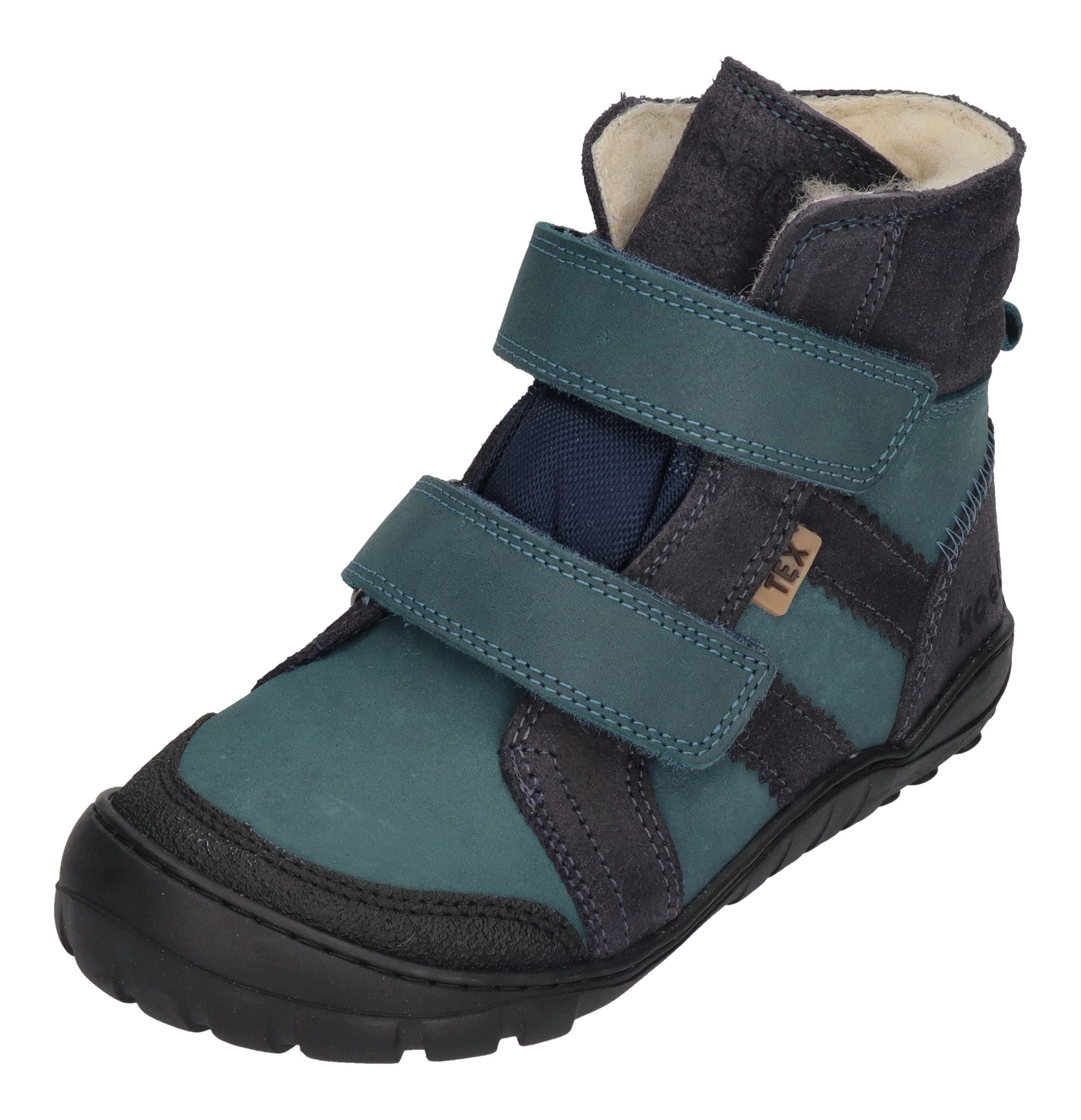 KOEL Barefoot Kinderstiefel MILO 2.0 HYDRO WP turquoise