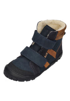 KOEL Barefoot Teenager Boots MILO 3.0 HYDRO WP navy cognac