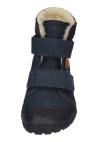 KOEL Barefoot Teenager Boots MILO 3.0 HYDRO WP navy cognac