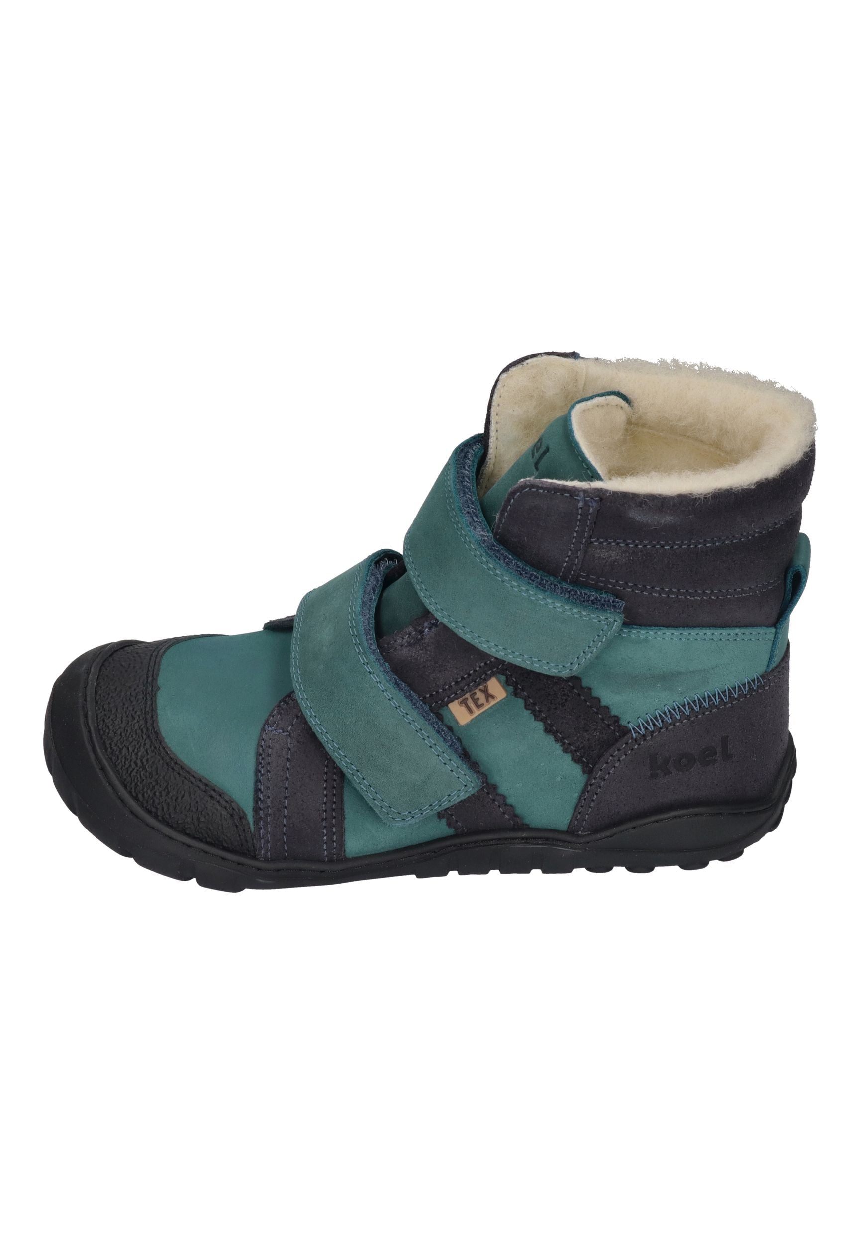 KOEL Barefoot Kinderstiefel - MILO 3.0 HYDRO WP turquoise