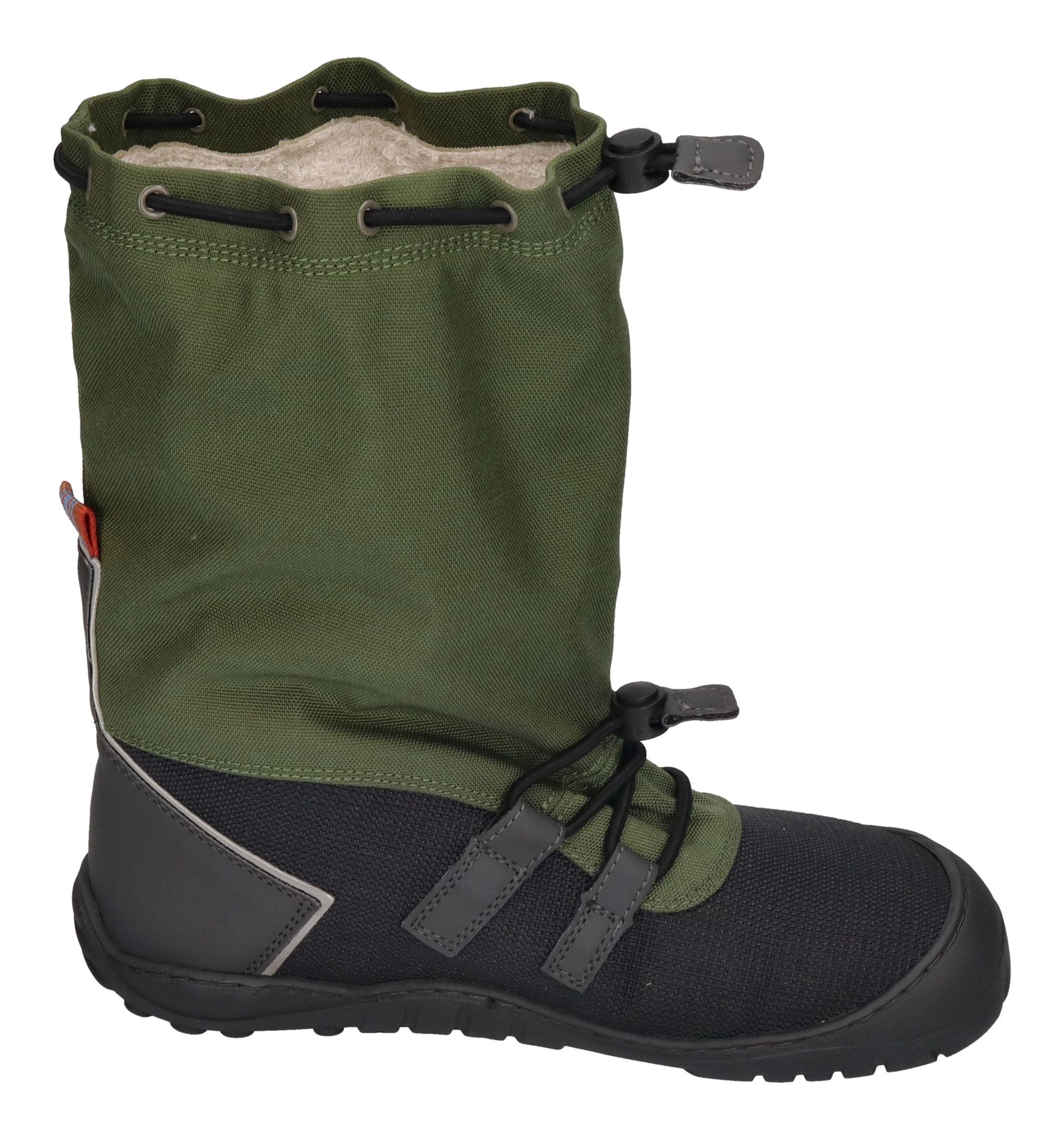 KOEL Barefoot Kinderstiefel - RANA  WP BAMBO - olive