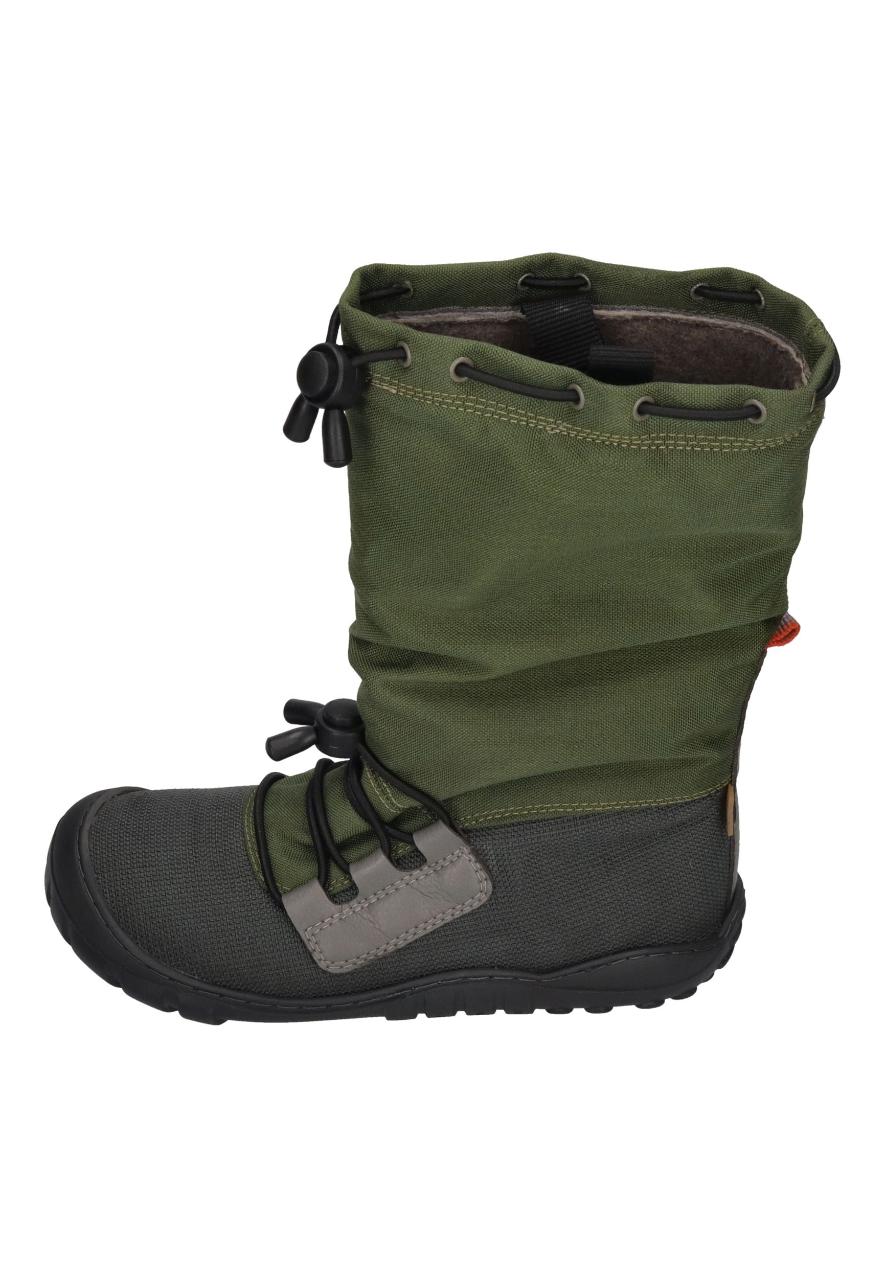 KOEL Barefoot Stiefel Teenager RANA MERINO 04T012.505 olive