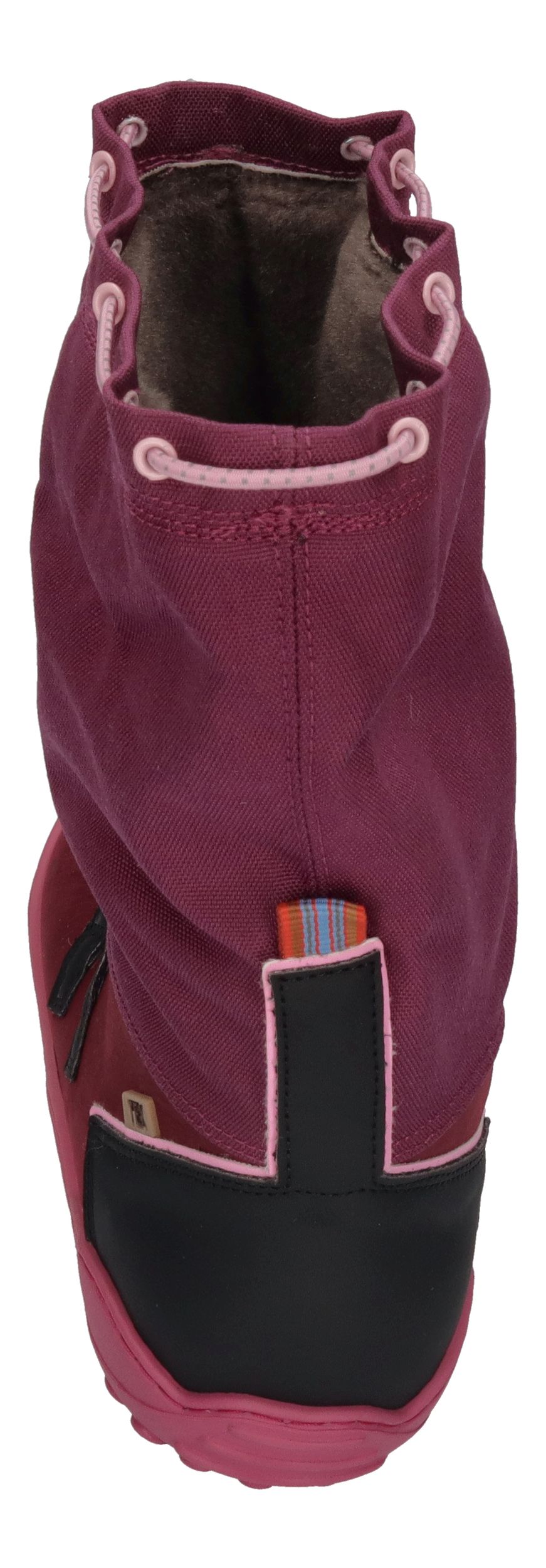KOEL Barefoot Kinderstiefel - RANA WP LEX - bordo