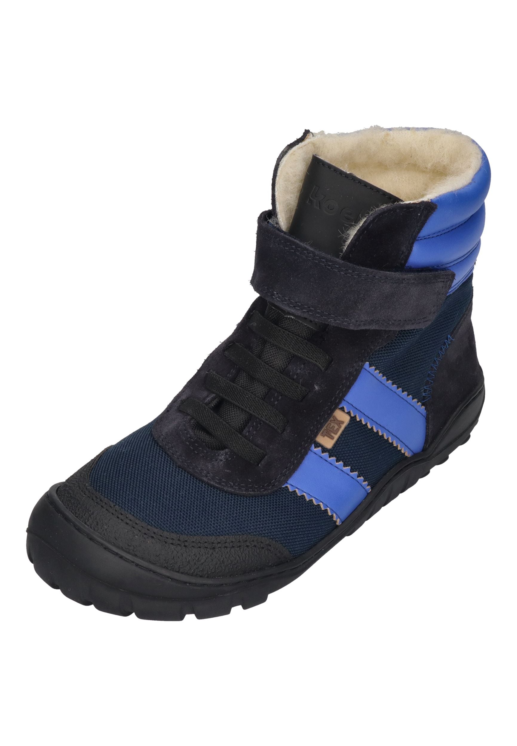 KOEL Barefoot Teenager Boots mit Tex Membran - MILAM - royal blue