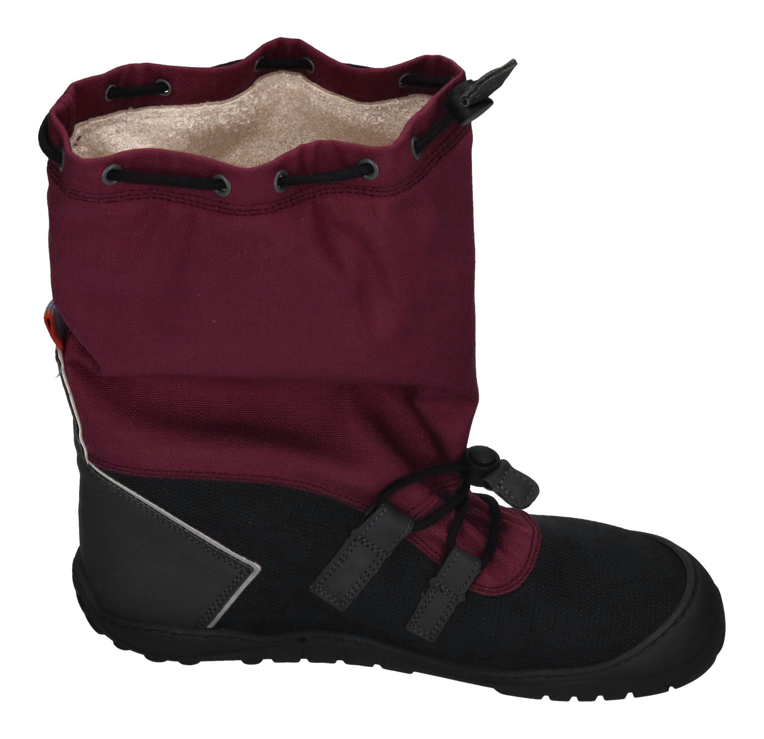 KOEL Barefoot Kinderstiefel - RANA  WP BAMBO - Bordo