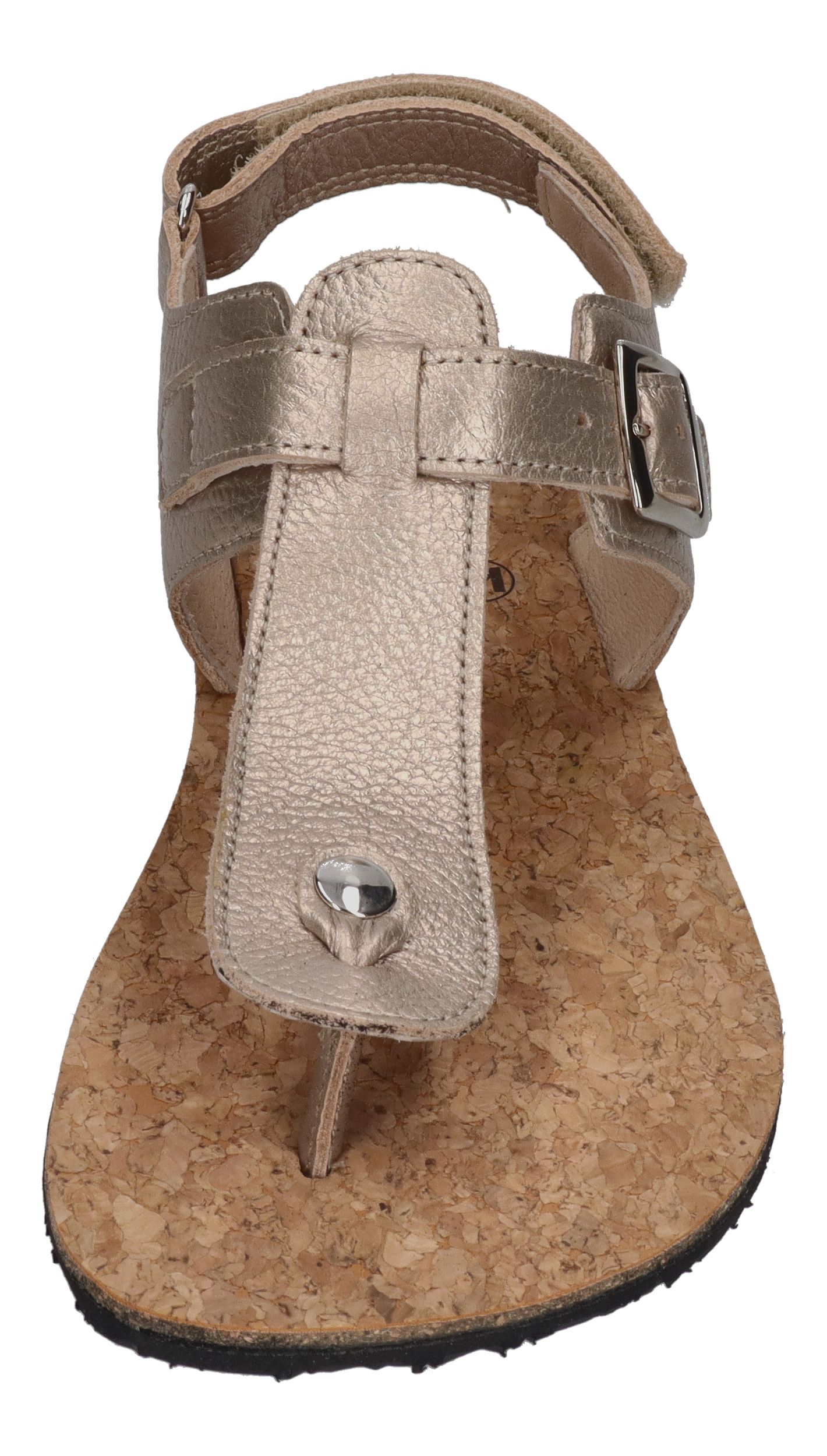 KOEL Barefoot Teenager Sandalen ABRIANA METALLIC - champagne
