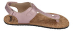KOEL Barefoot Teenager Sandalen - ABRIANA METALLIC pink