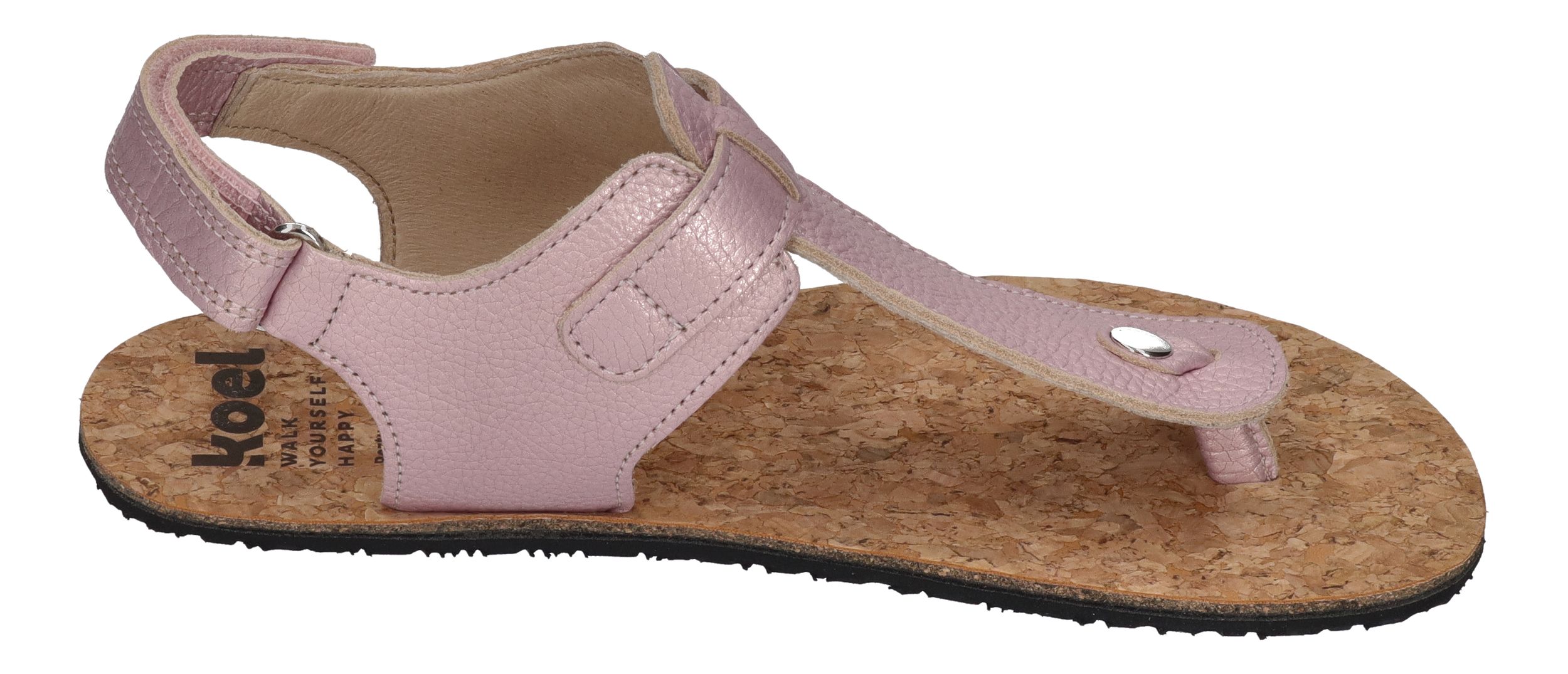 KOEL Barefoot Teenager Sandalen - ABRIANA METALLIC pink