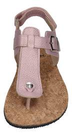 KOEL Barefoot Teenager Sandalen - ABRIANA METALLIC pink