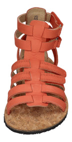 KOEL Barefoot - Kinder Sandalen - AURA LEATHER - coral