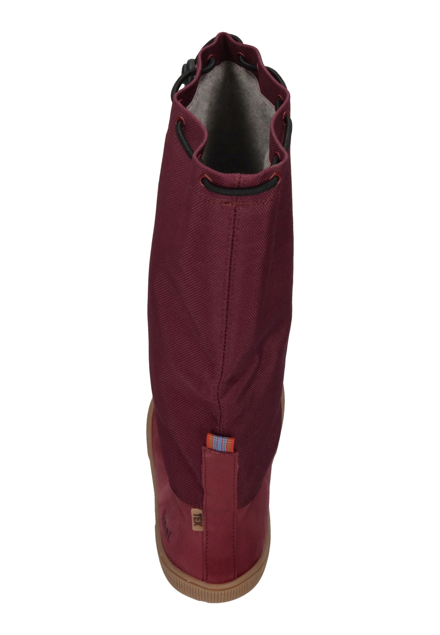 KOEL Barefoot Teenagerstiefel RANA MERINO 08T012 bordo