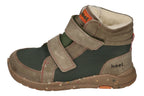 KOEL Barefoot gefütterte Kinder Sneakers SILAS TEX olive