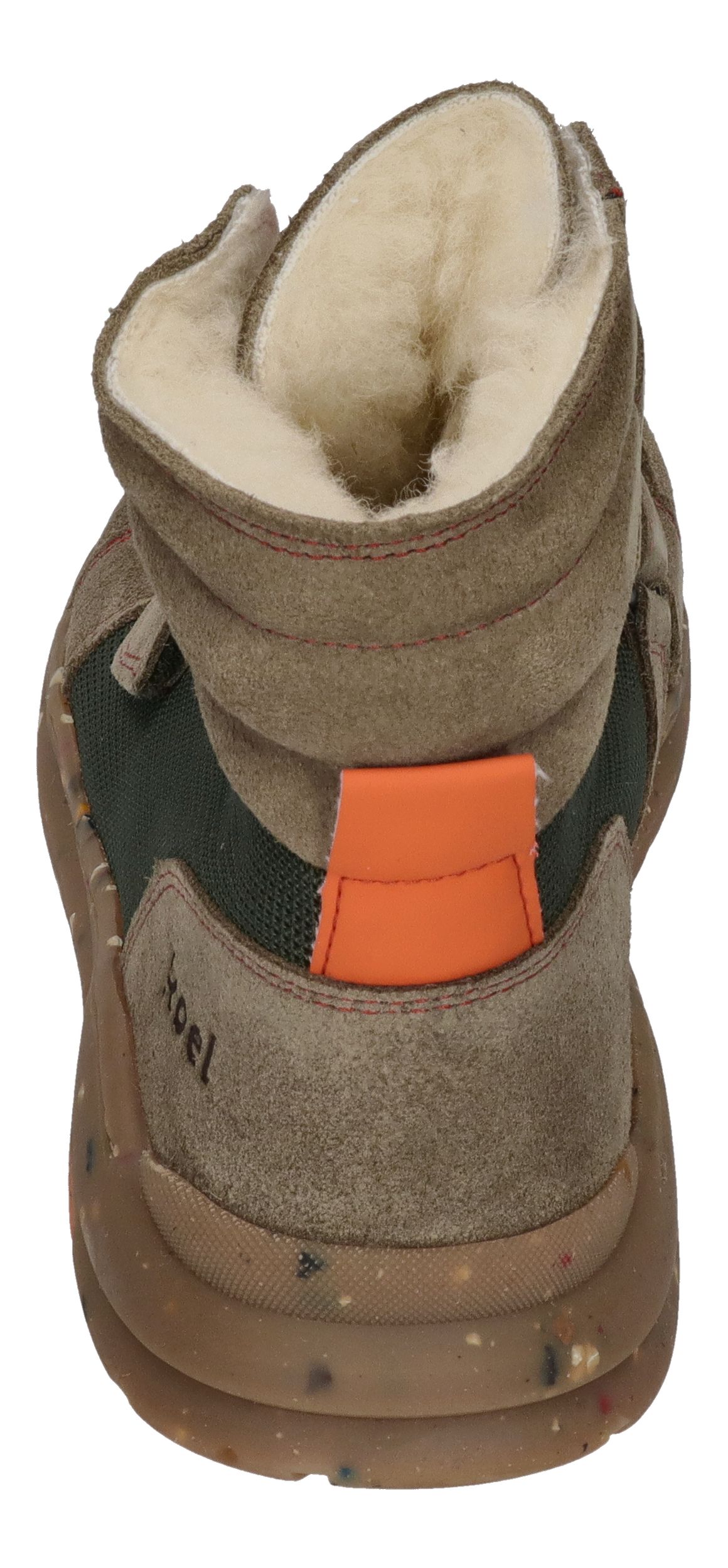 KOEL Barefoot gefütterte Kinder Sneakers SILAS TEX olive