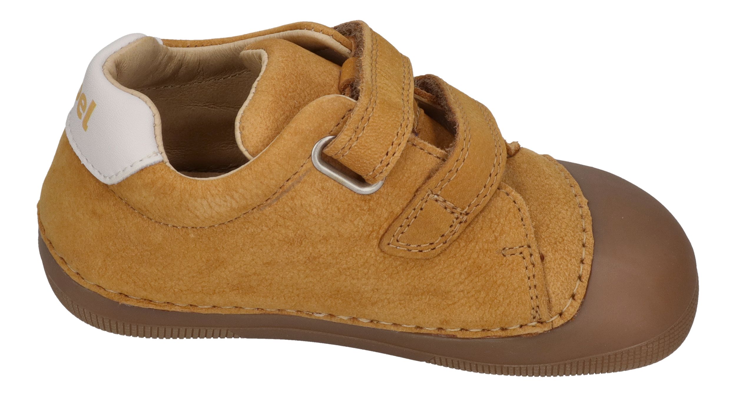 KOEL Barfuß Kinderschuhe Extra Weit ARCHIE LEATHER cognac