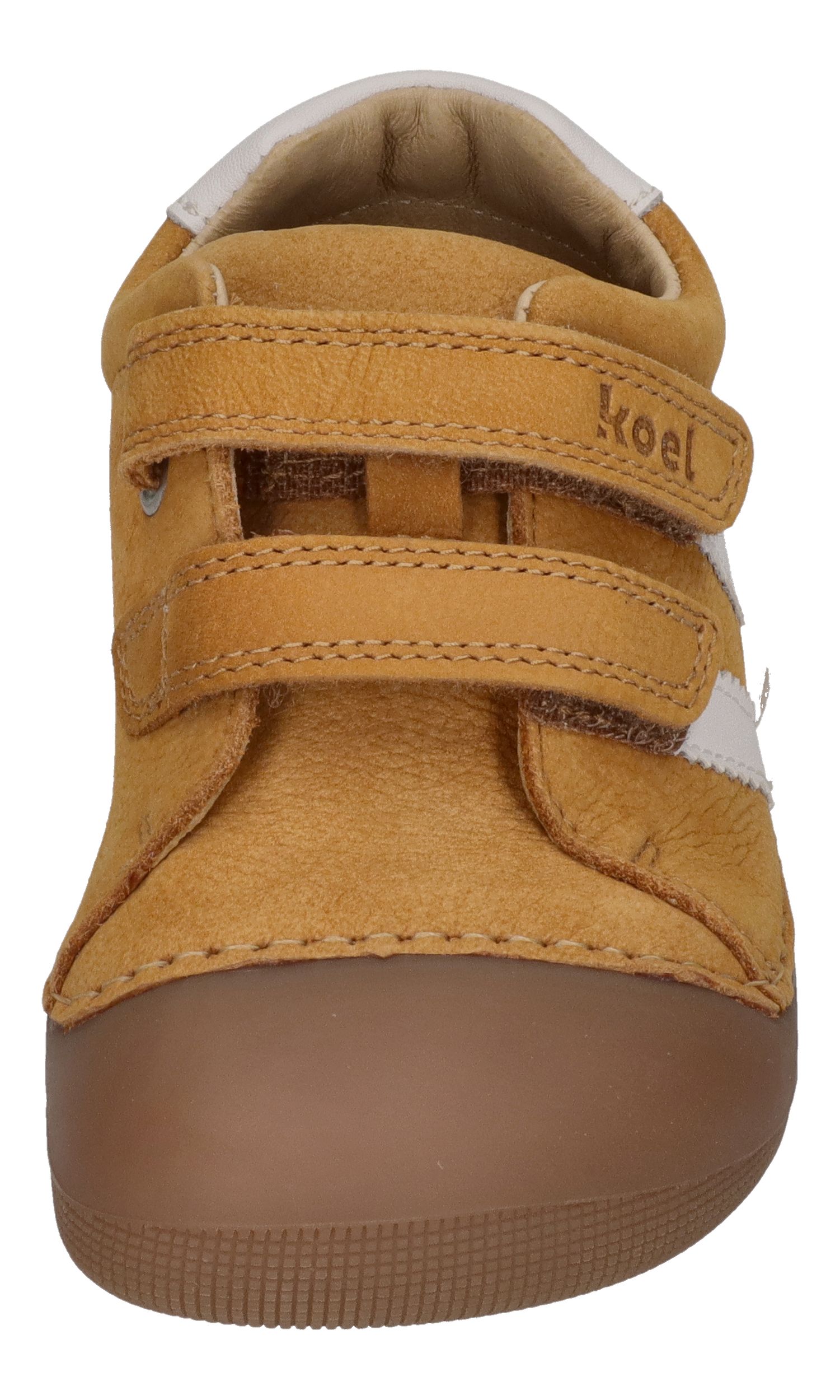 KOEL Barfuß Kinderschuhe Extra Weit ARCHIE LEATHER cognac