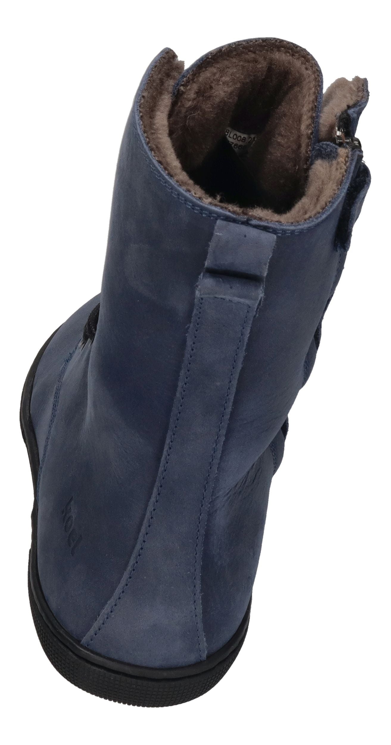 KOEL Damen Barefoot Booties - FARO LAMBSWOOL - blue
