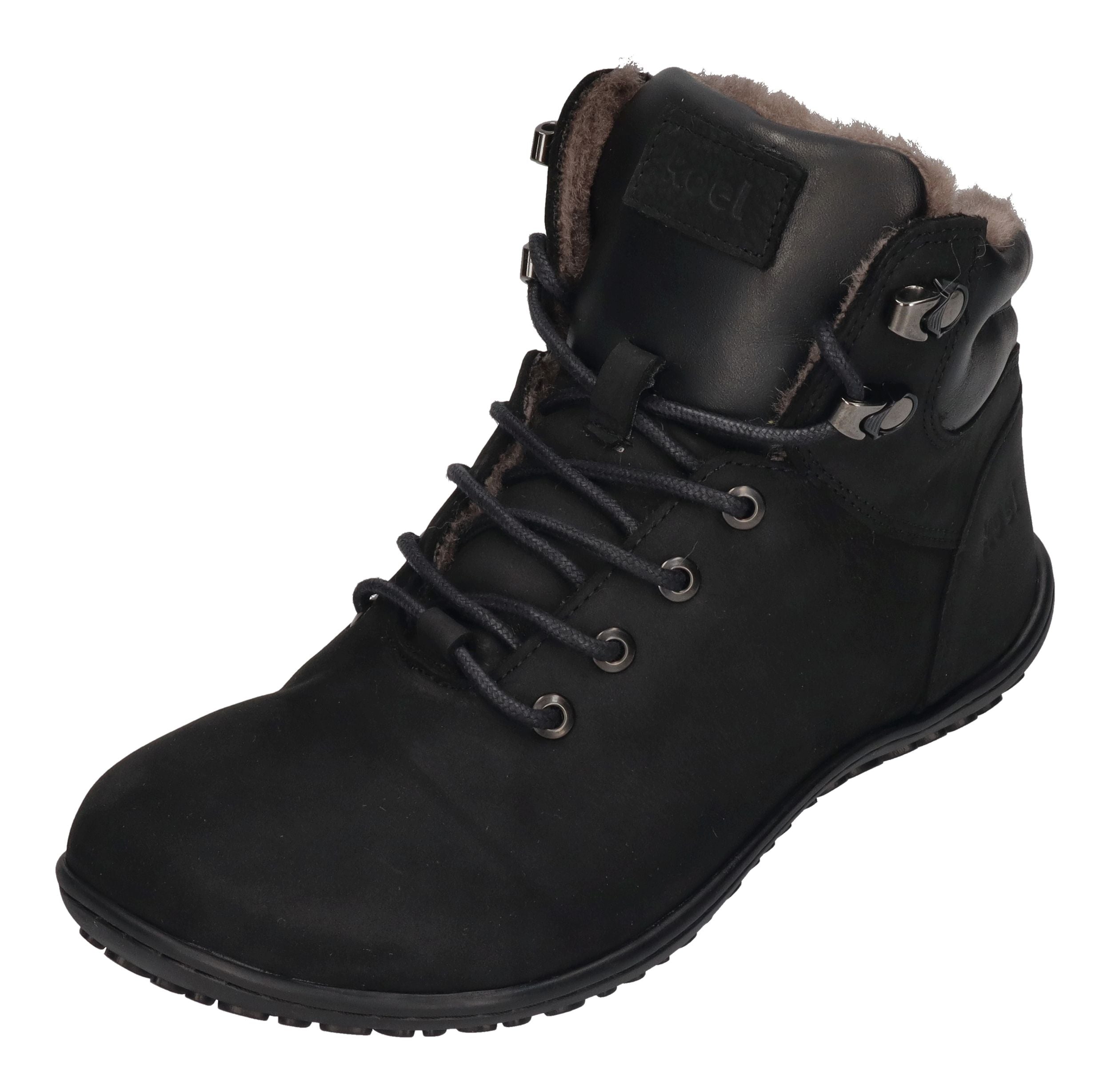 KOEL Damen Barefoot Booties ISIDORE LAMBSWOOL - black