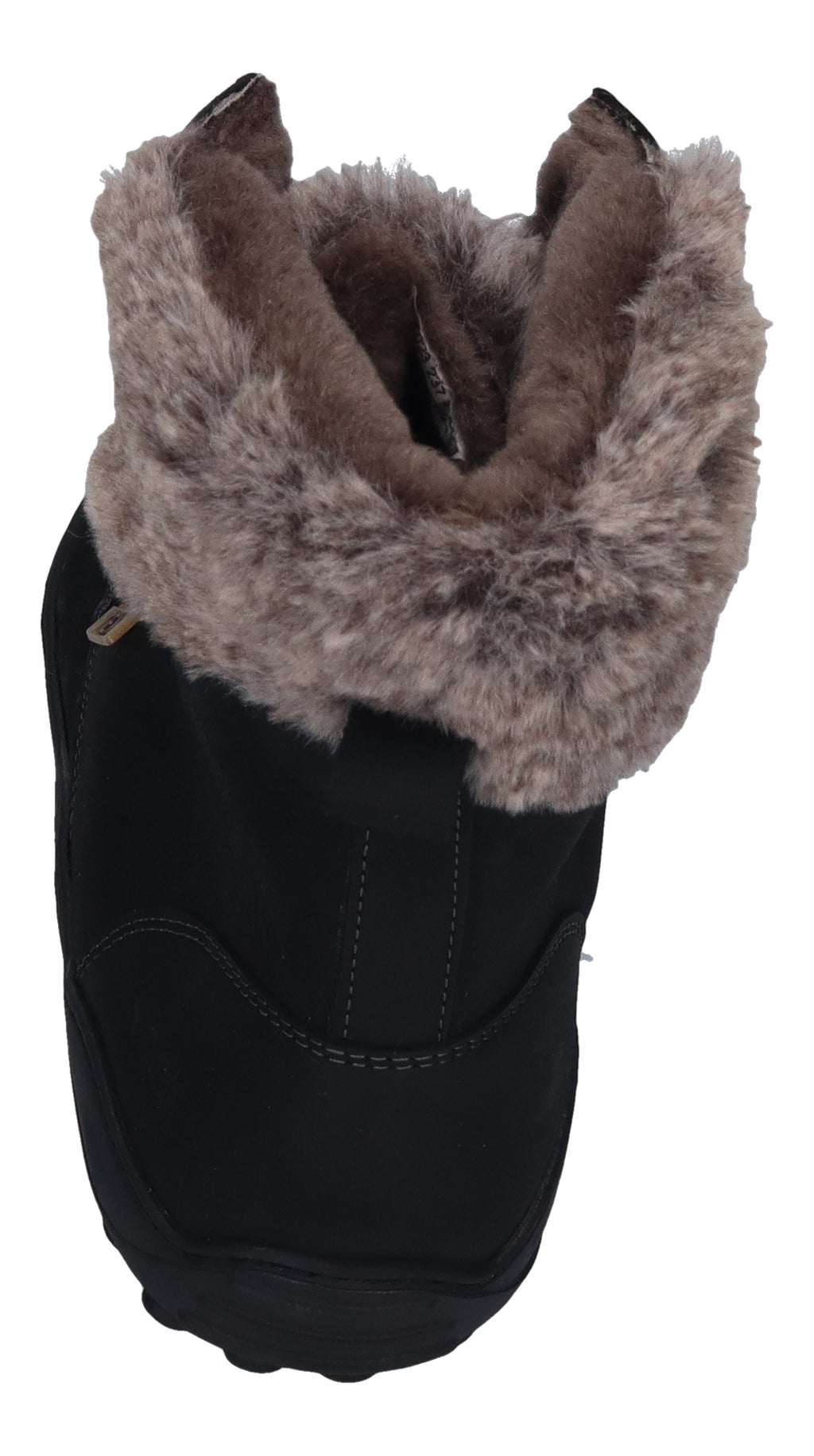 KOEL Damen Barefoot Booties LEVI TEX LAMBSWOOL black