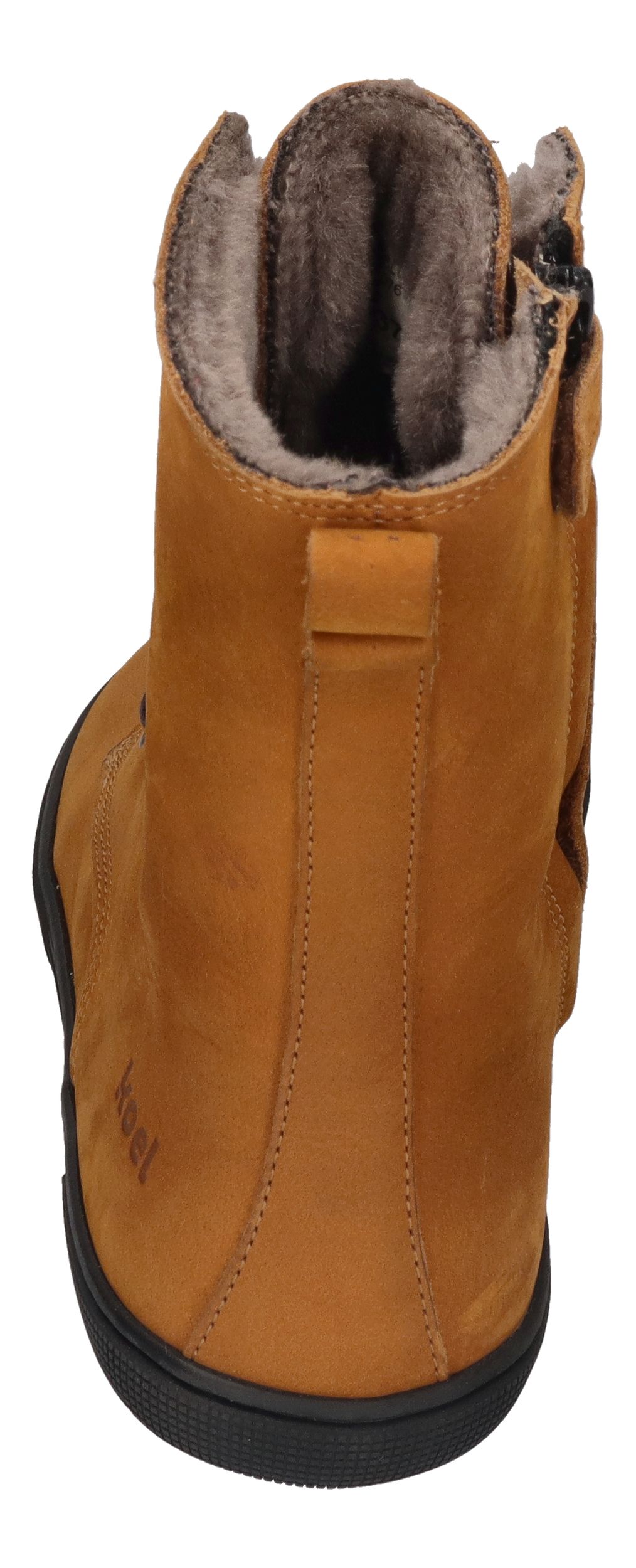 KOEL Damen Barefoot Booties mit Lammwolle FARO miel