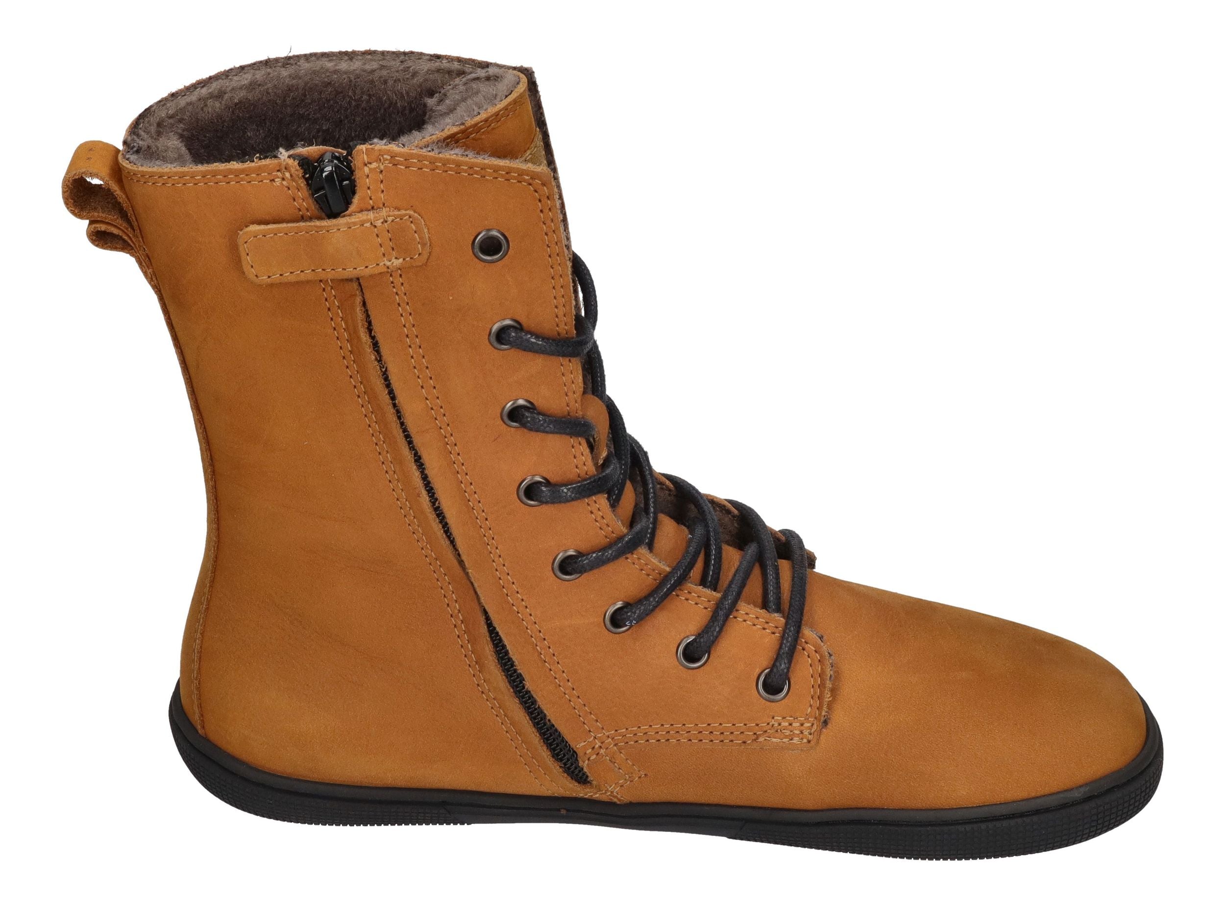 KOEL Damen Barefoot Booties mit Lammwolle FARO miel