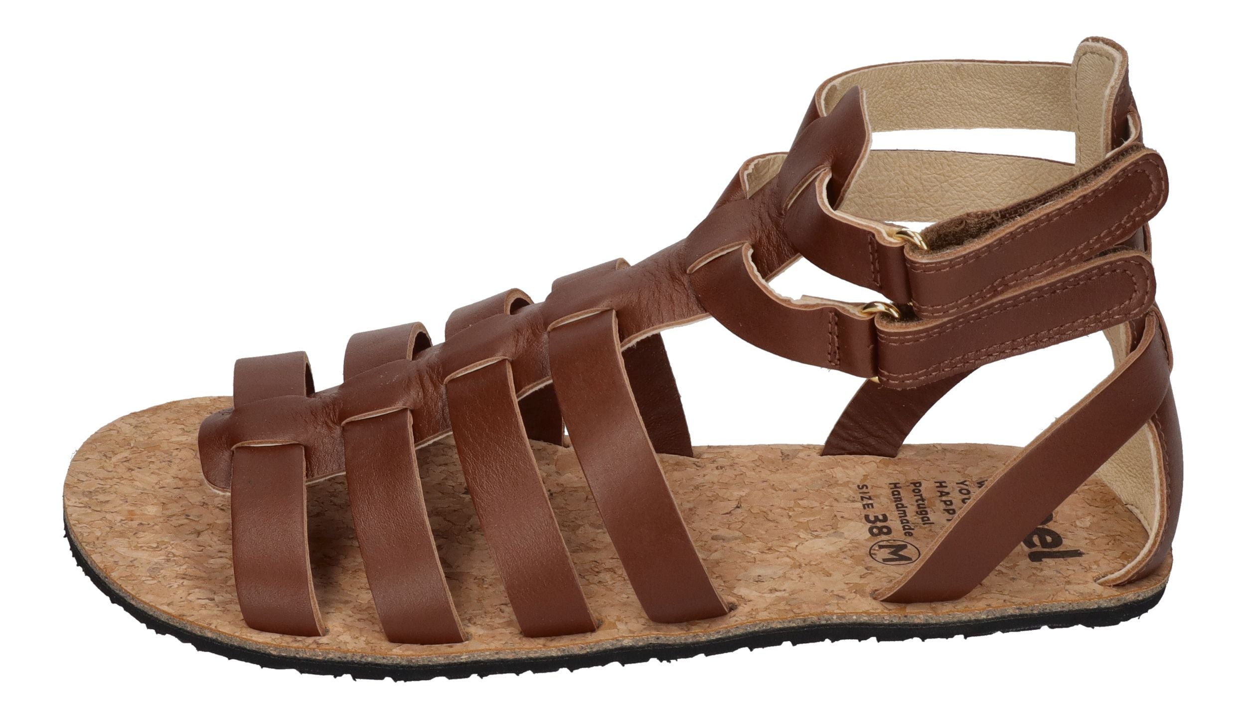 KOEL Damen Barfuß Sandale AURELIA NAPPA cognac