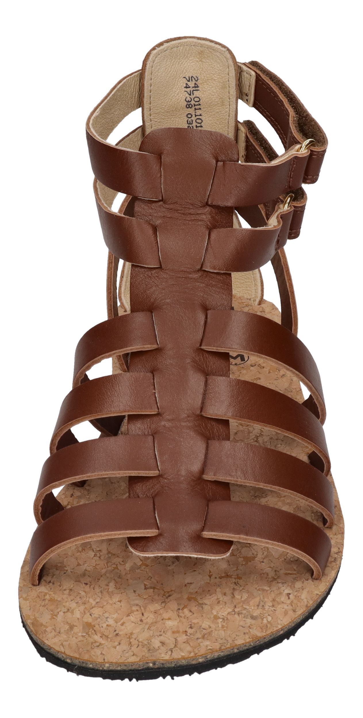KOEL Damen Barfuß Sandale AURELIA NAPPA cognac