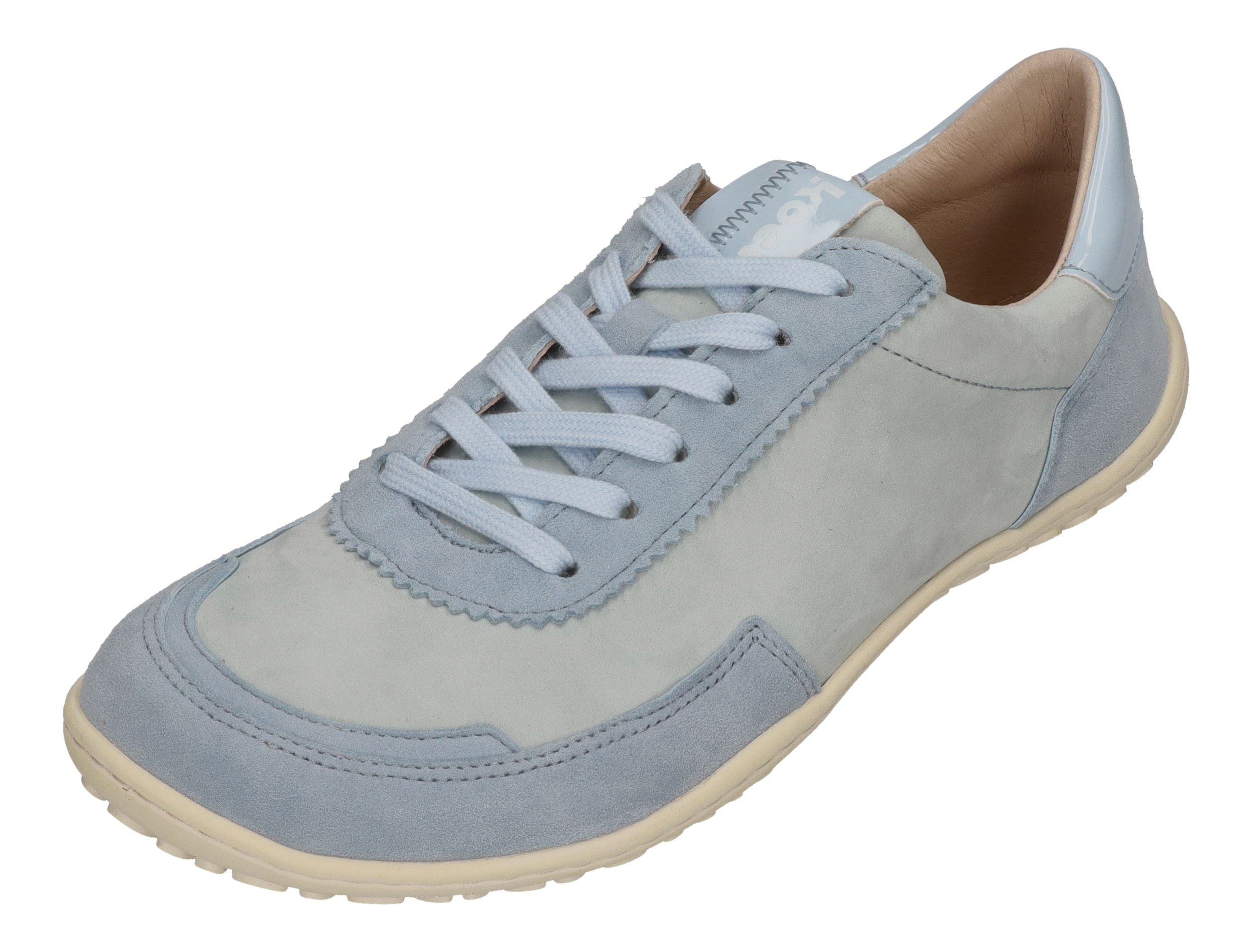 KOEL Damen Barfuß Sneakers ISABELLA SUEDE celeste
