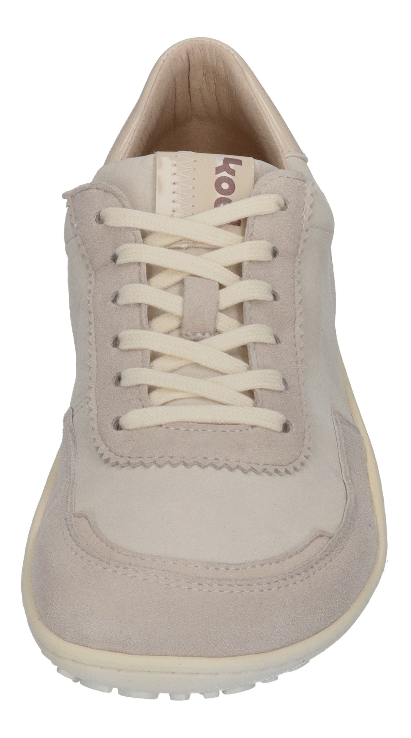 KOEL Damen Barfuß Sneakers ISABELLA SUEDE light beige