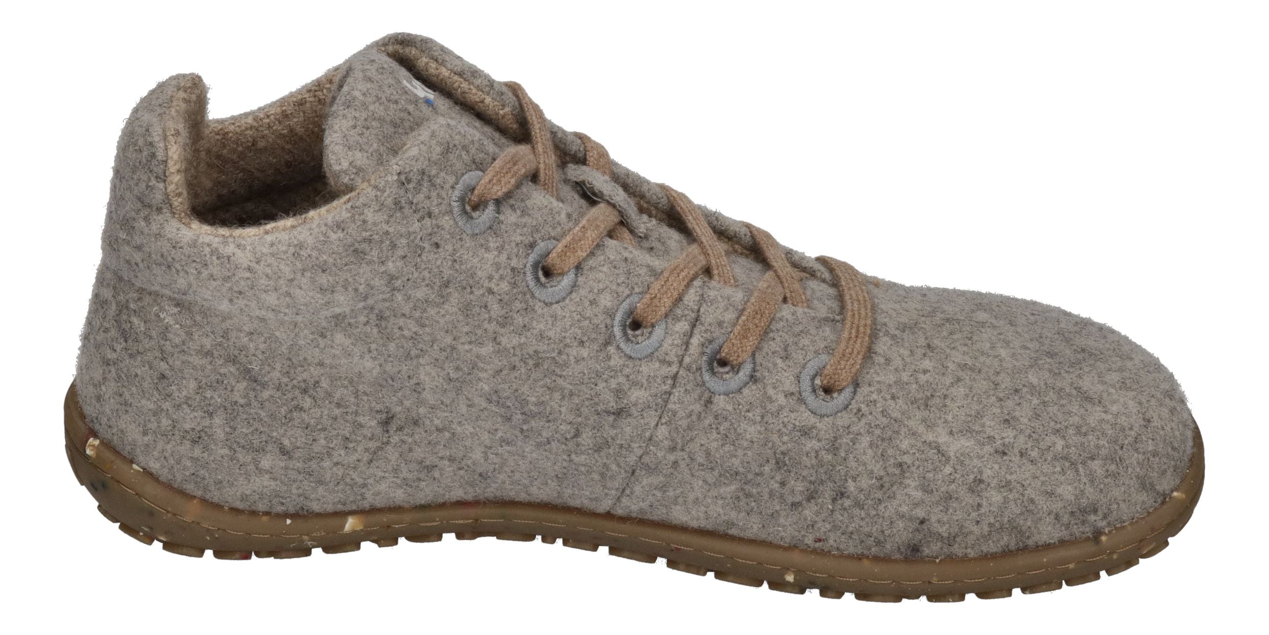 KOEL Damen Barfußschuhe Sneakers INA ECO MERINO light grey