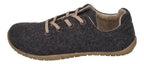 KOEL Unisex Barfußschuhe Sneakers INES ECO MERINO dark grey