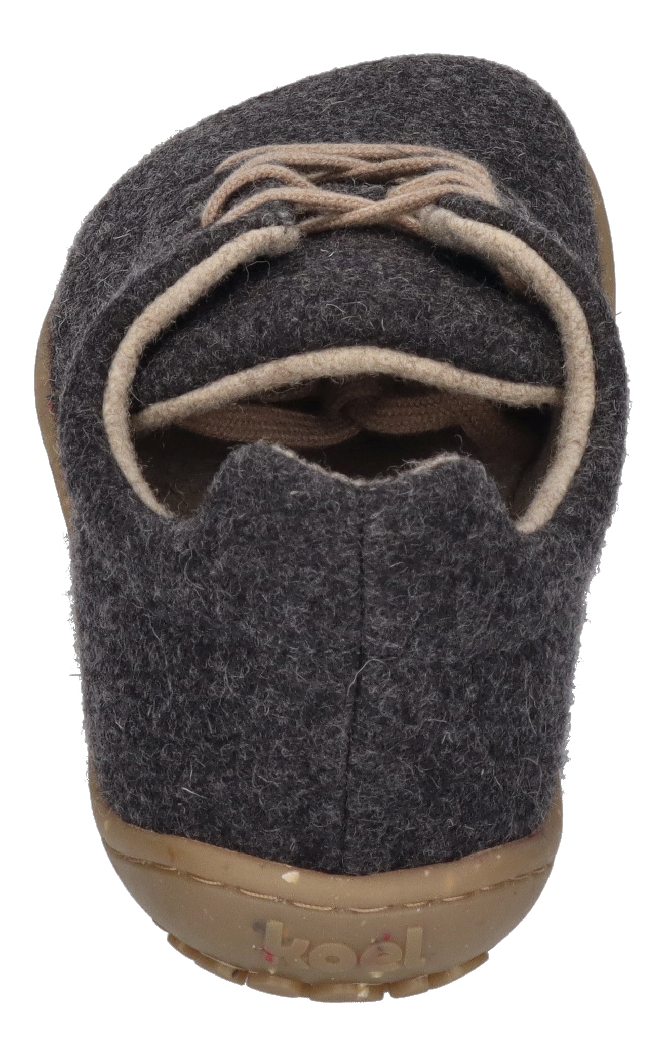 KOEL Unisex Barfußschuhe Sneakers INES ECO MERINO dark grey