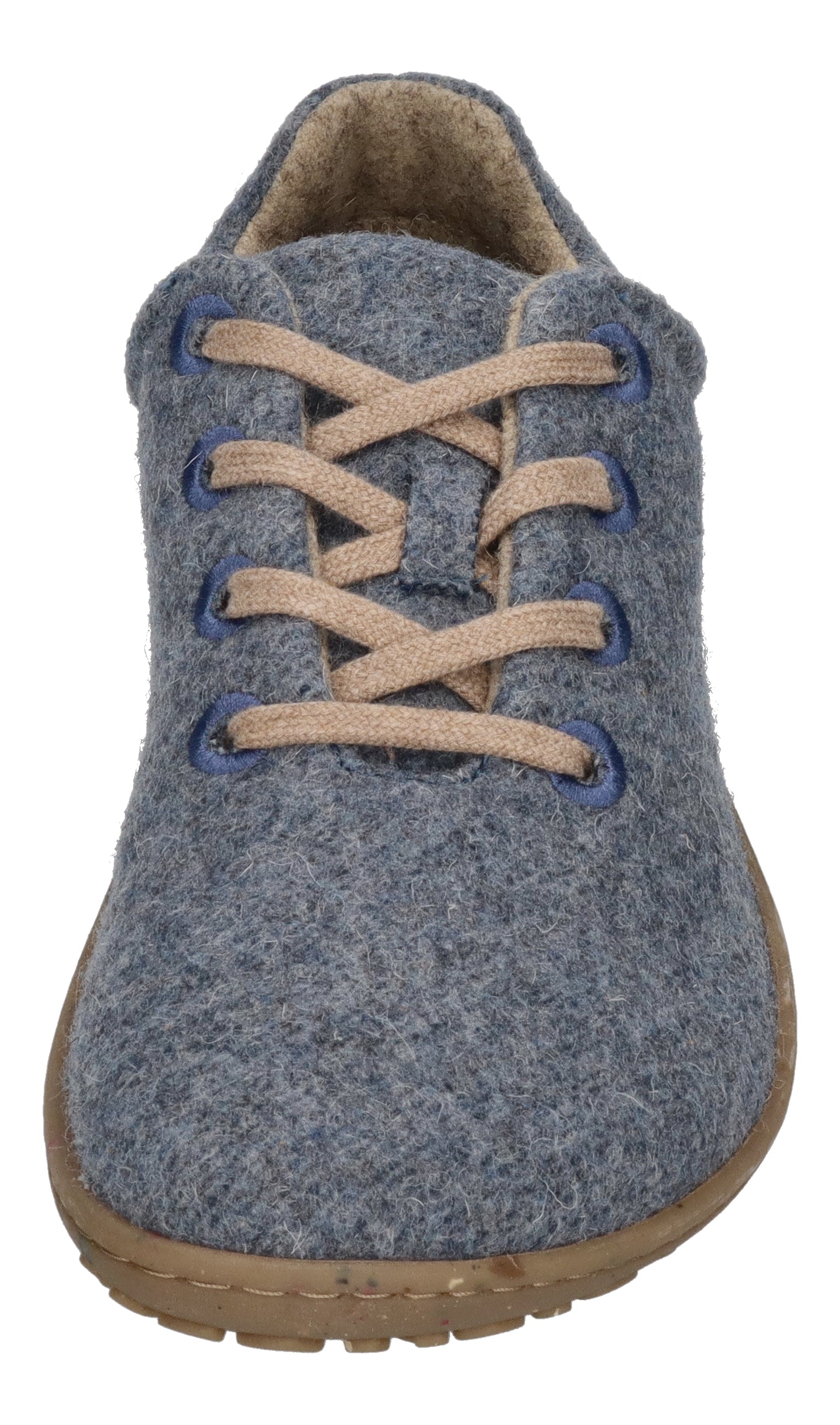 KOEL Damen Barfußschuhe Sneakers INES ECO MERINO jeans