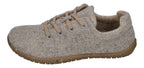 KOEL Damen Barfußschuhe Sneakers INES ECO MERINO light grey