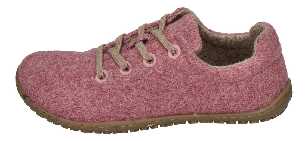 KOEL Damen Barfußschuhe Sneakers INES ECO MERINO - pink
