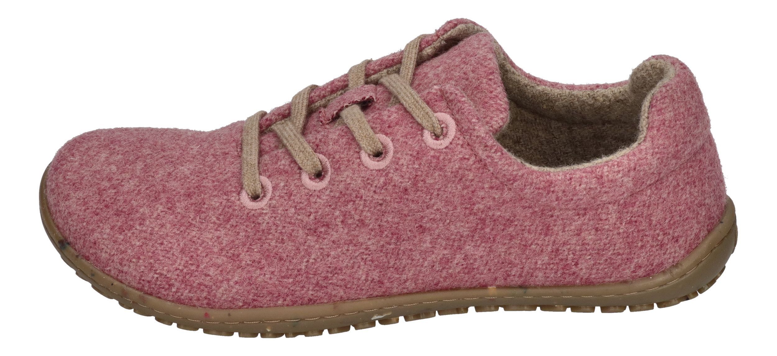 KOEL Damen Barfußschuhe Sneakers INES ECO MERINO - pink