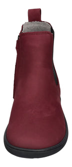 KOEL Damenschuhe - Barefoot Booties FILAS MERINO bordo