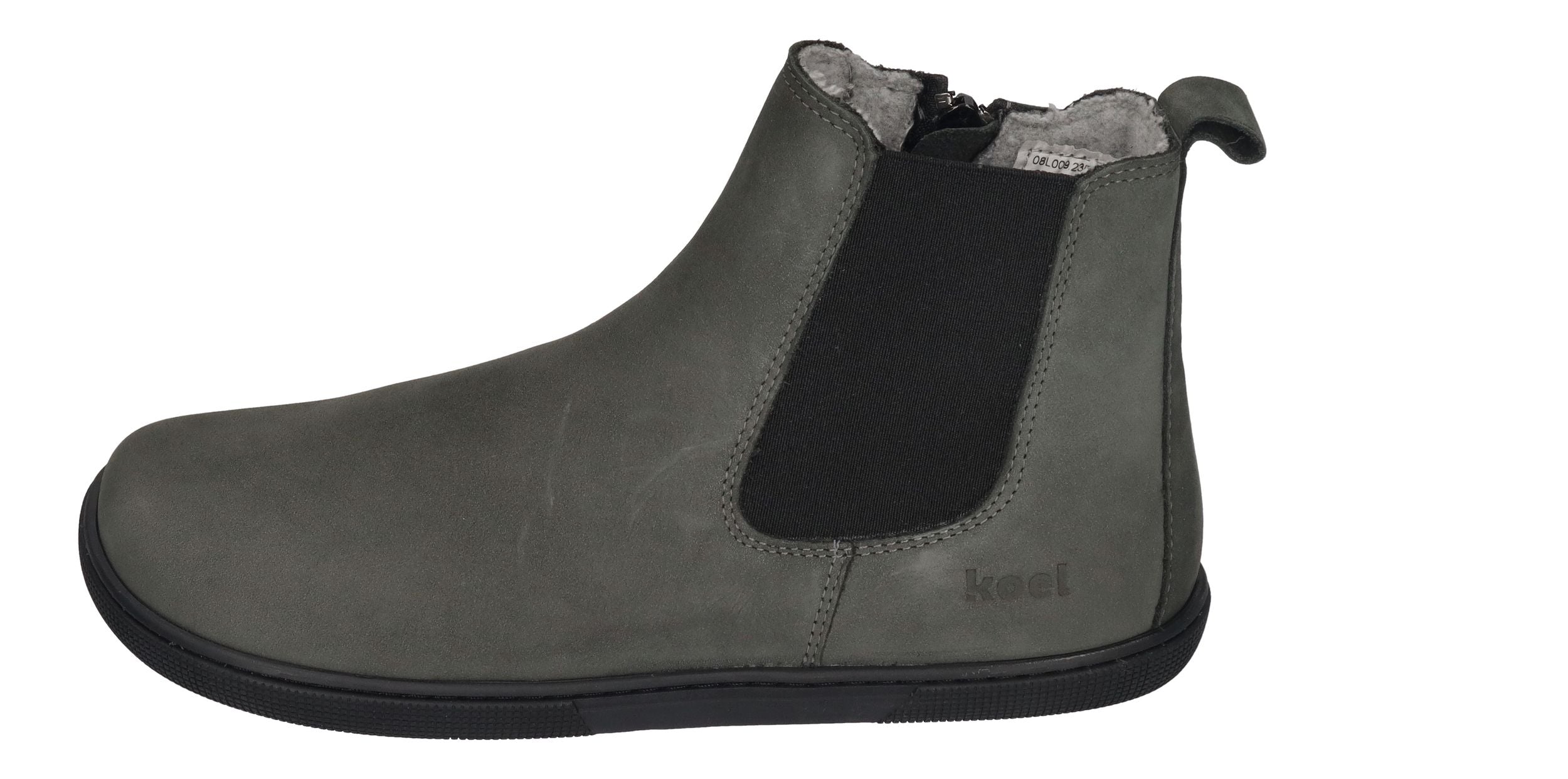 KOEL Damenschuhe - Barefoot Booties FILAS MERINO dark grey