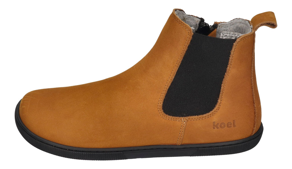KOEL Damenschuhe - Barefoot Booties FILAS MERINO - miel