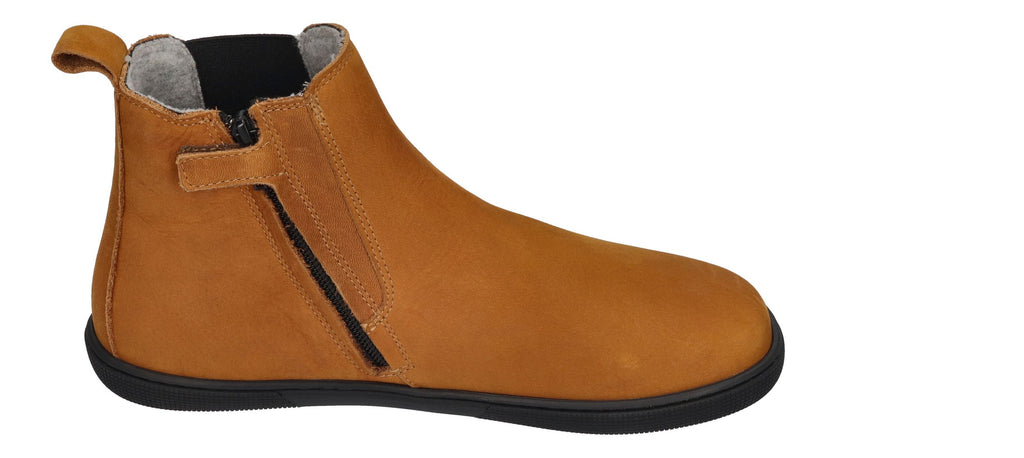KOEL Damenschuhe - Barefoot Booties FILAS MERINO - miel