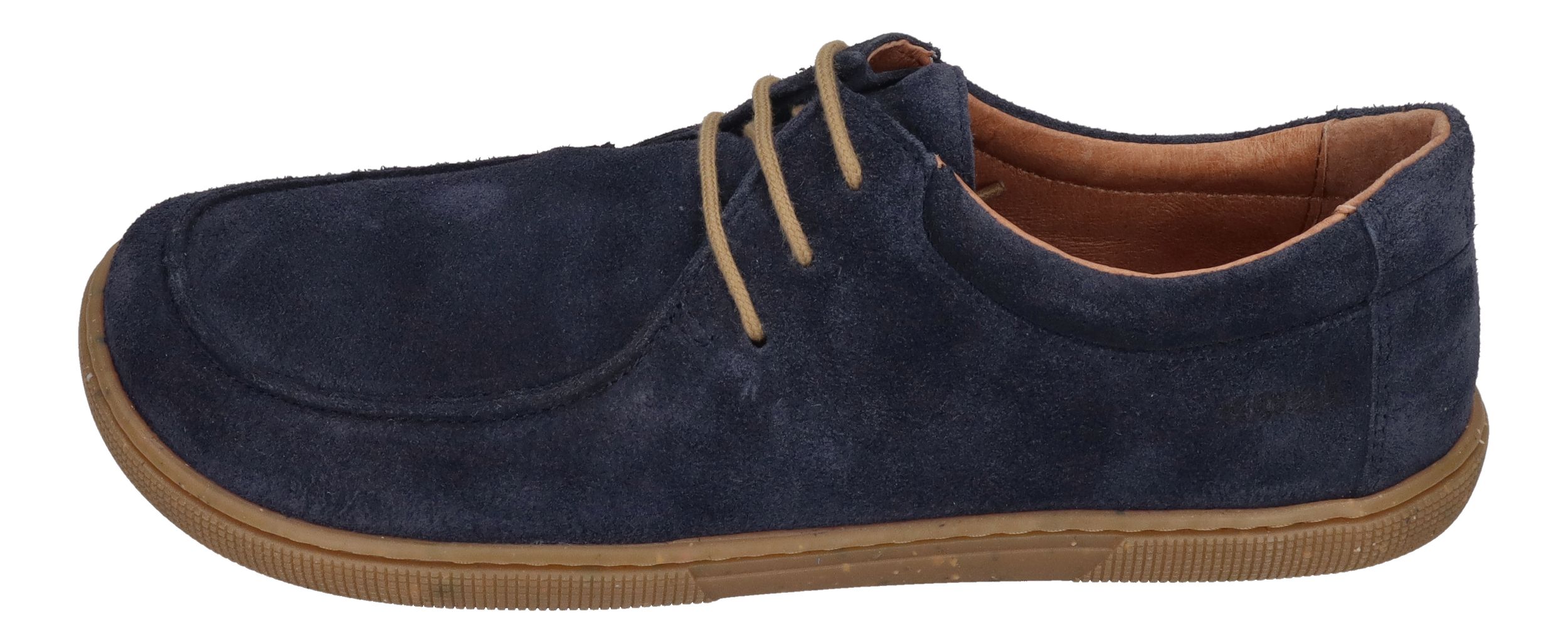 KOEL Damenschuhe Barefoot Schnürschuhe FAGO SUEDE navy