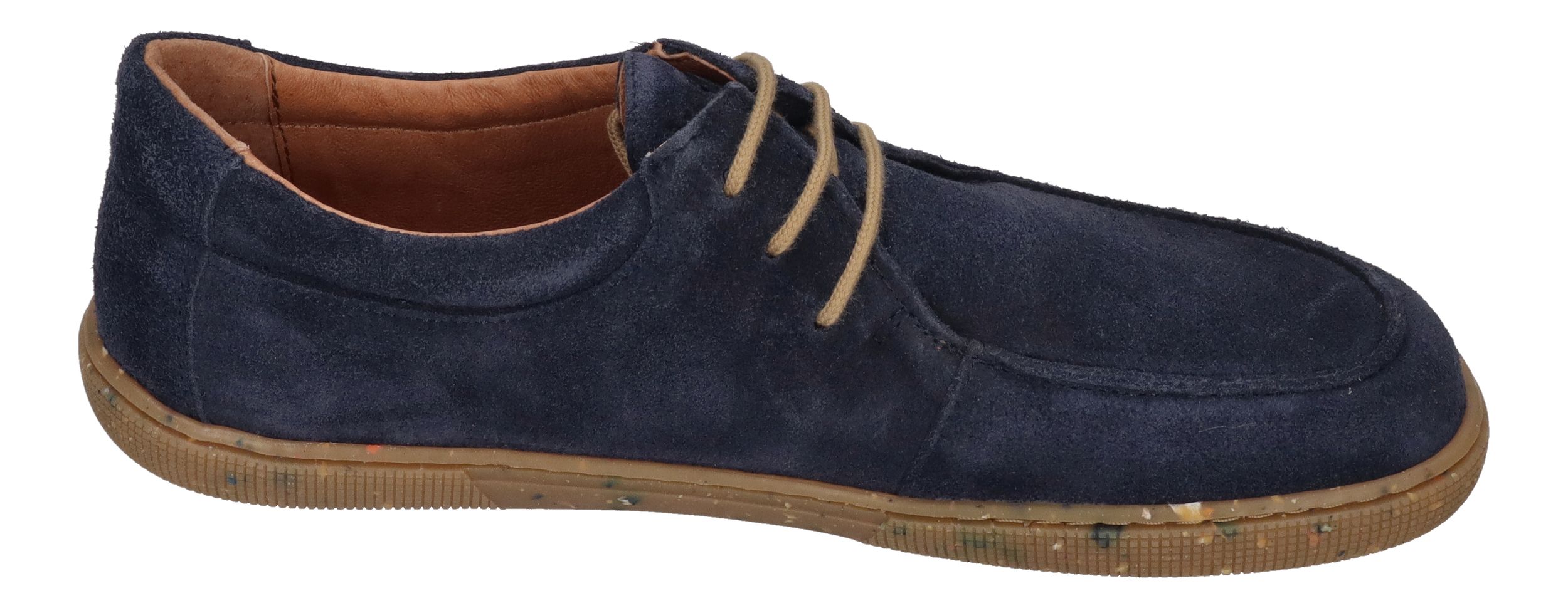 KOEL Damenschuhe Barefoot Schnürschuhe FAGO SUEDE navy